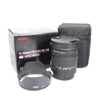 Sigma 17-50mm f/2.8 EX DC OS HSM / Canon EF-S jak nowy