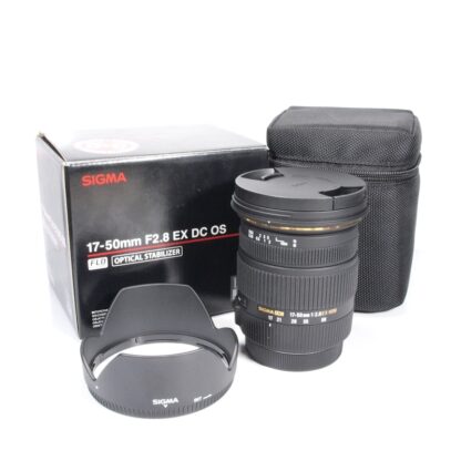 Sigma 17-50mm f/2.8 EX DC OS HSM / Canon EF-S jak nowy