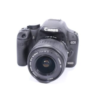 Canon EOS 500D + EF-S 18-55mm