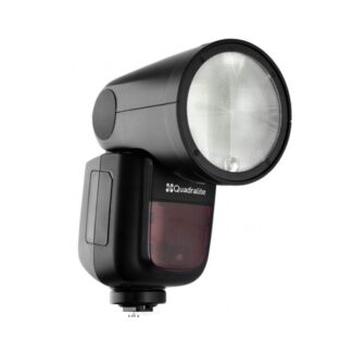 Quadralite Stroboss V1 lampa błyskowa + zestaw akcesoriów / Sony E