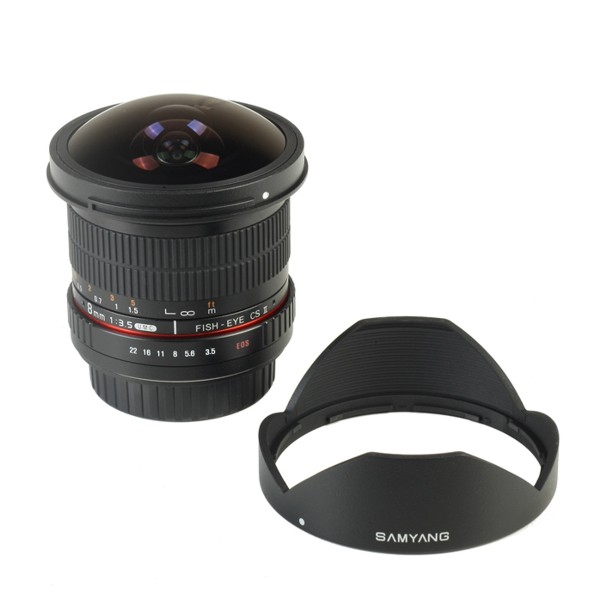 Samyang 8mm f/3.5 UMC Fish-eye CS II / Canon EF-S
