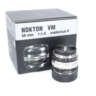 VOIGTLANDER 50mm F/1.5 VM Nokton ASPH. II MC / Leica M jak nowy