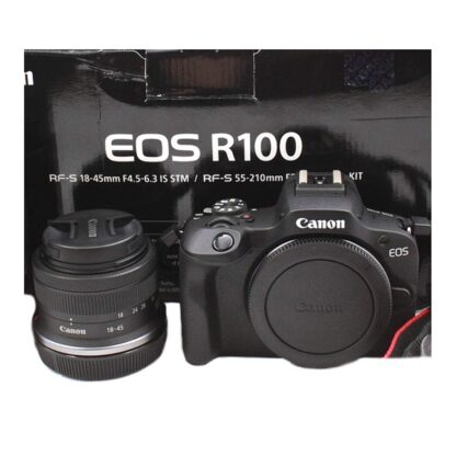 Canon EOS R100 + RF-S 18-45mm IS STM jak nowy