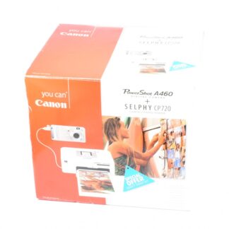 Canon PowerShot A460 + SELPHY CP720 jak nowy
