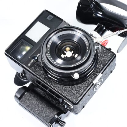 Mamiya UNIVERSAL + SEKOR P 75mm f/5.6 + 50mm f/6.3 + kaseta 6x9 - obrazek 3