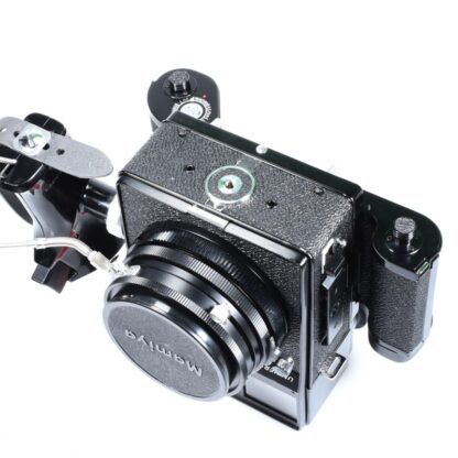 Mamiya UNIVERSAL + SEKOR P 75mm f/5.6 + 50mm f/6.3 + kaseta 6x9 - obrazek 10