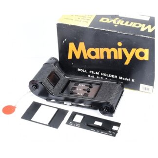 Mamiya UNIVERSAL Roll Film Holder Model K 6x9 6x6 6x4.5