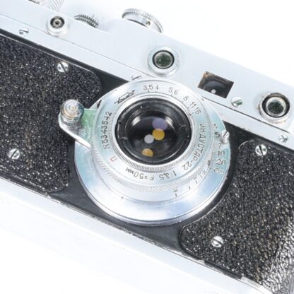 ZORKI C + INDUSTAR-22 50mm f/3.5 red P box - obrazek 3