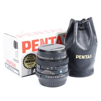 Pentax-FA SMC  77mm f/1.8 Limited Japan