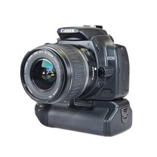 Canon EOS 400D + EF-S 18-55mm II + grip