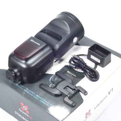 Quadralite Stroboss V1 lampa błyskowa + zestaw akcesoriów / Sony E - obrazek 2