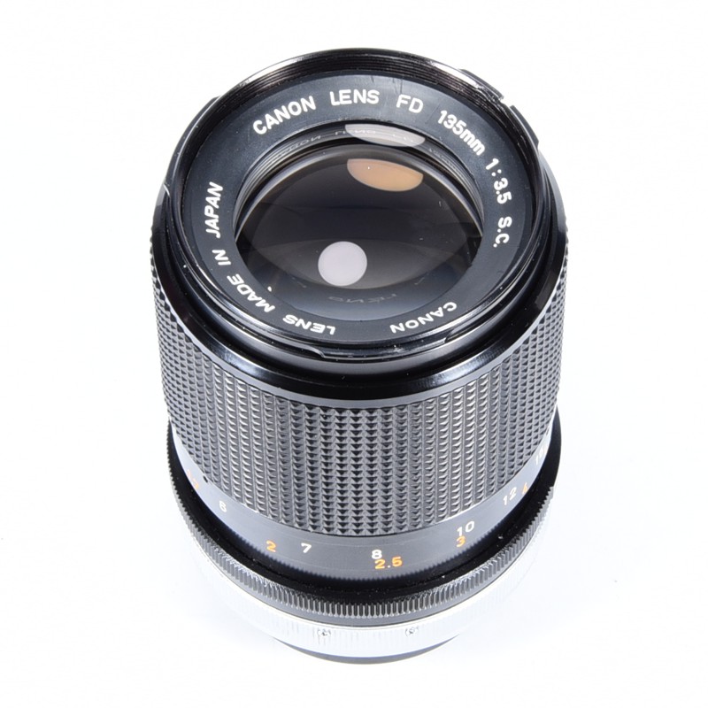 Canon FD 135mm f/3.5 S.C. II box - obrazek 4