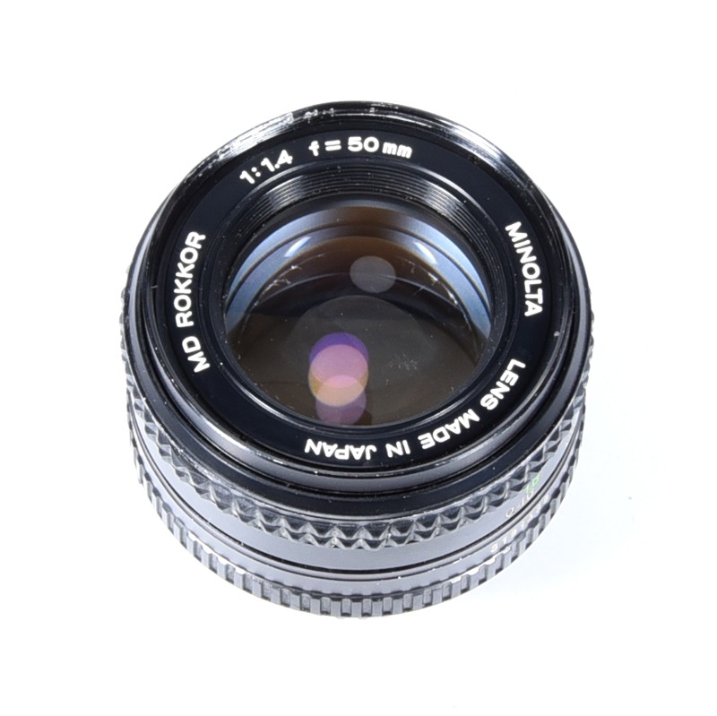Minolta MD ROKKOR 50mm f/1.4 - obrazek 3