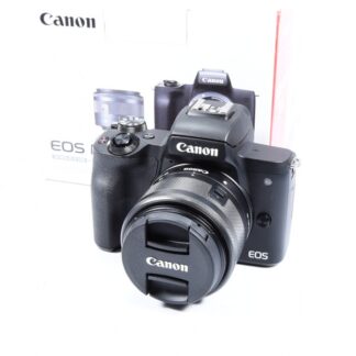 Canon EOS M50 Mark II + EF-M 15-45mm IS STM jak nowy