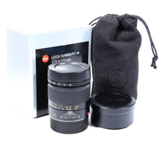 Leica SUMMARIT-M 75mm f/2.5 6-bit + osłona