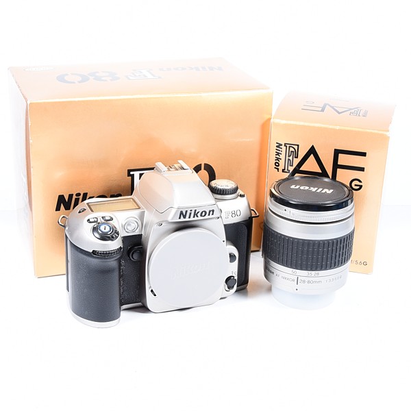 Nikon F80 + Nikkor AF 28-80mmG BOX jak nowy