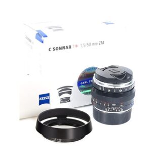 Carl Zeiss C-Sonnar T* 50mm f/1.5 ZM / Leica M + osłona
