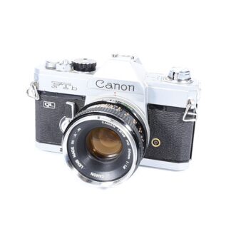 Canon FTb QL + FD 50mm f/1.8 Chrome Nose