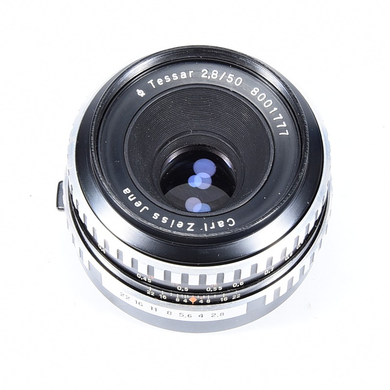Carl Zeiss Tessar 50mm f/2.8 / M42 Zebra opis - obrazek 3