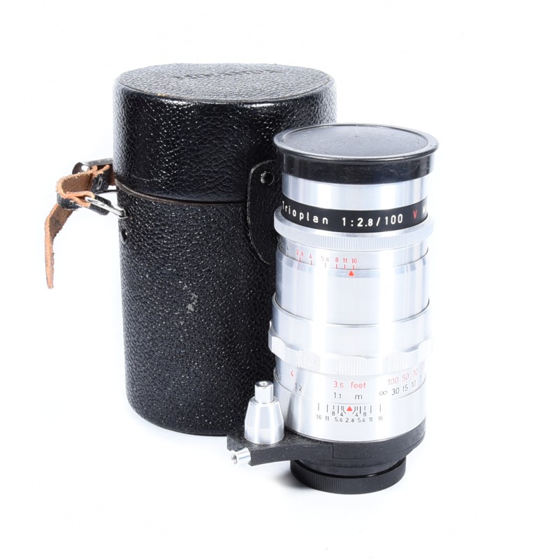 Meyer-Optik Gorlitz Trioplan 100mm f/2.8 red V / Exa - obrazek 2