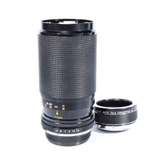 KENLOCK Mc-tor 75-150mm f/3.9 MC + tele 2x / Olympus OM