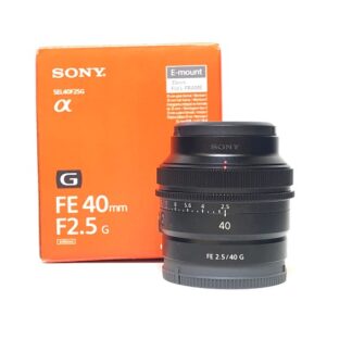 Sony FE 40mm f/2.5G jak nowy
