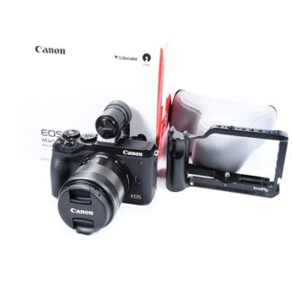 Canon EOS M6 Mark II + EF-M 18-55mm IS STM + wizjer EVF