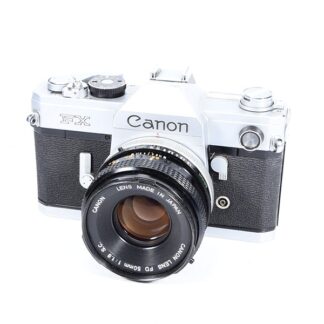 Canon FX + FD 50mm f/1.8 S.C.