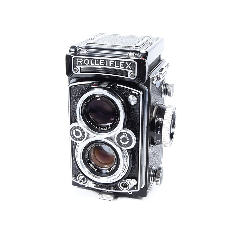 Rolleiflex 3.5C Zeiss Planar 3.5/75 6x6 - obrazek 2