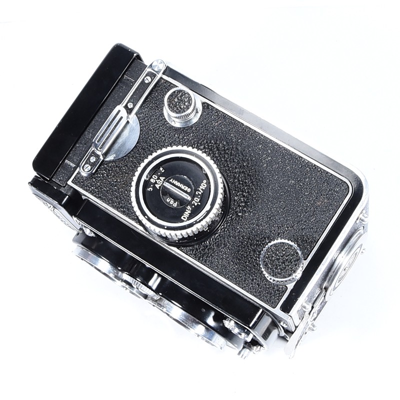 Rolleiflex 3.5C Zeiss Planar 3.5/75 6x6 - obrazek 4