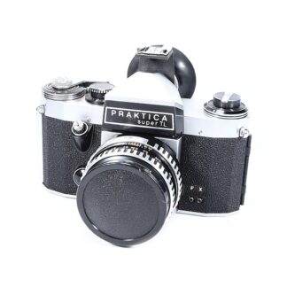 Praktica Super TL + Tessar 50mm f/2.8 Zebra