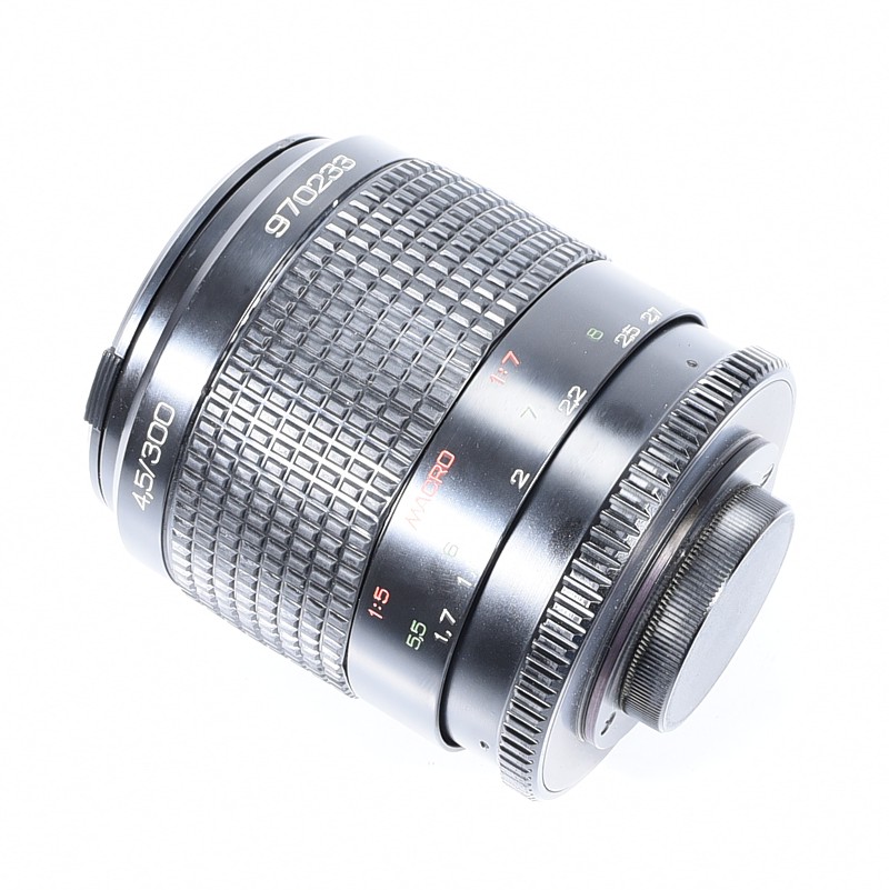 MC RUBINAR 300mm f/4.5 Macro Mirror Lens / M42 unikat ! - obrazek 3