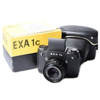 EXA 1c + Zeiss Tessar 50mm f/2.8 box