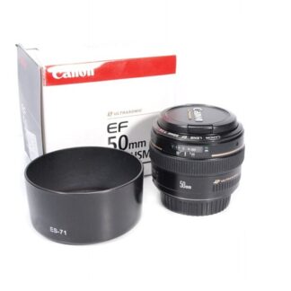 Canon EF  50mm f/1.4 USM + ES-71