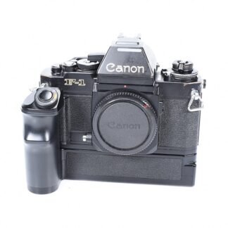 Canon F-1 New body + Canon AE MOTOR DRIVE FN