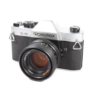 Rolleiflex SL35 + Rollei HFT Planar 50mm f/1.8 opis